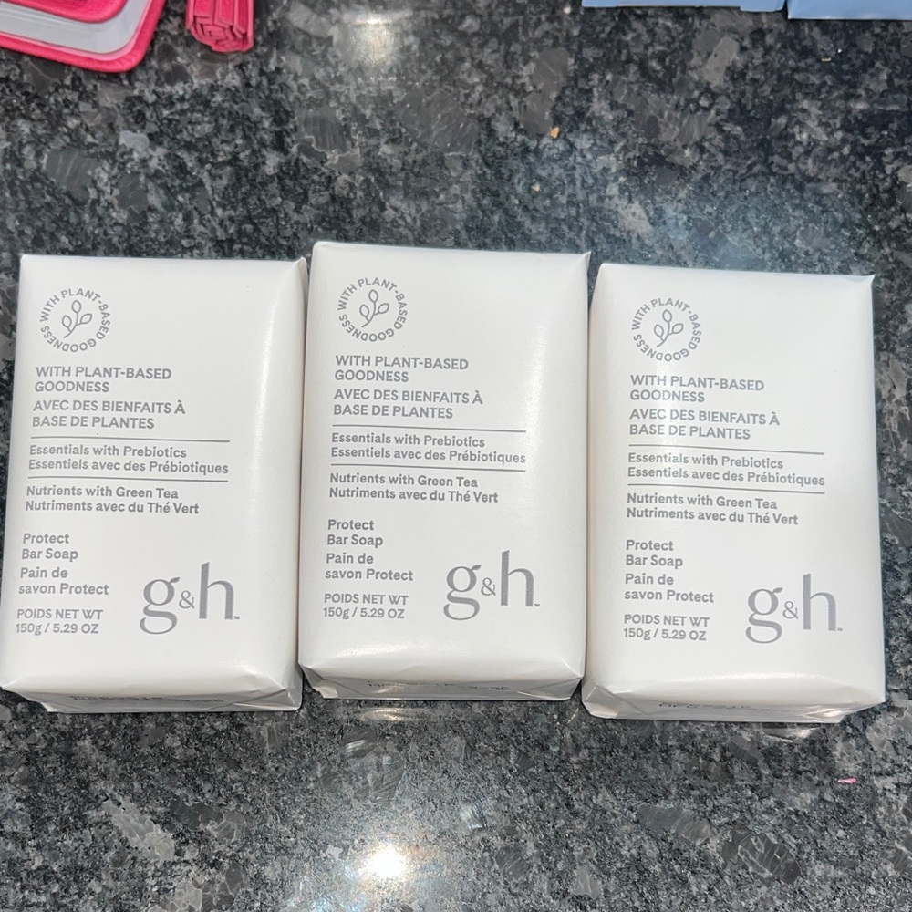 White Bar Soap with Green Tea